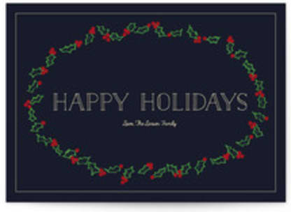 Elegant Holly Frame