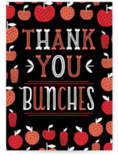 Thank You Bunches