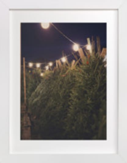 Lit Trees