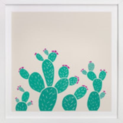 Blooming Prickly Pears