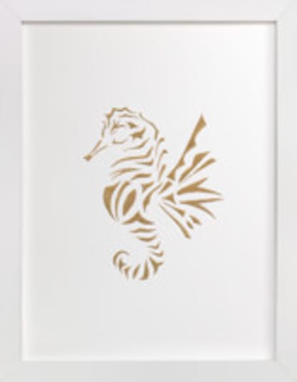 Seahorse Cutout