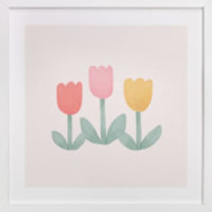 Pastel Spring Tulips