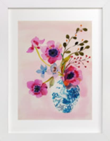flower in vase