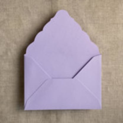 Lavender A7 venetian flap envelope | PACK of 25