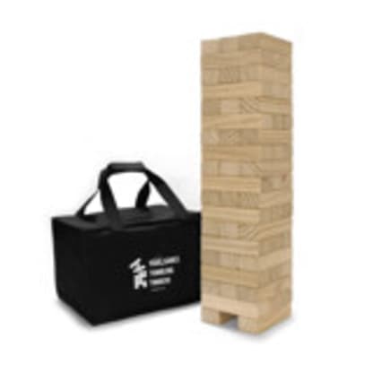 Yard Games Large Tumbling Timbers with Carrying Case