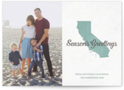 Season's Greetings from California