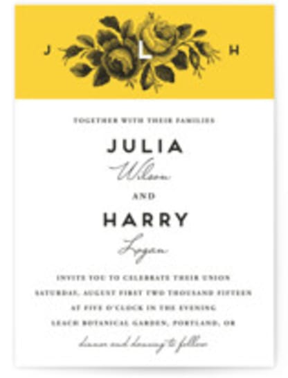 Bouquet Monogram