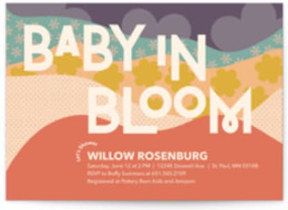 Baby in bloom