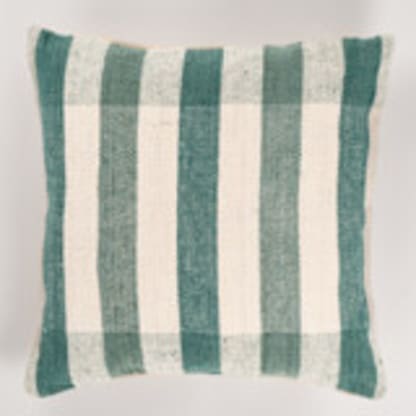 Mayapo Wool Pillow Cover Aquamarine Blue