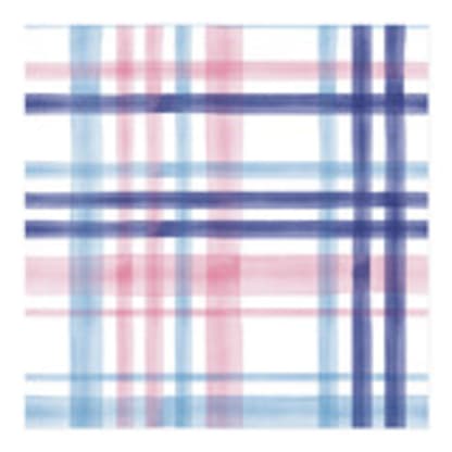multi-colored watercolor plaid