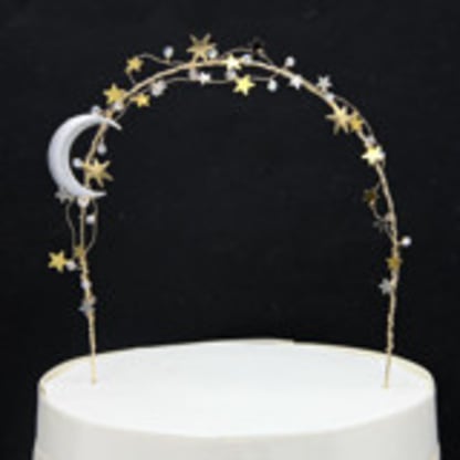 Celestial Moon and Stars Arch