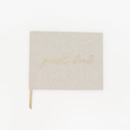 Guest Book, Linen