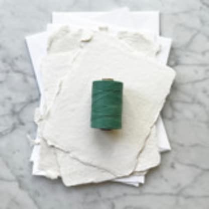 Sea Green Waxed Linen Twine, 2-ply