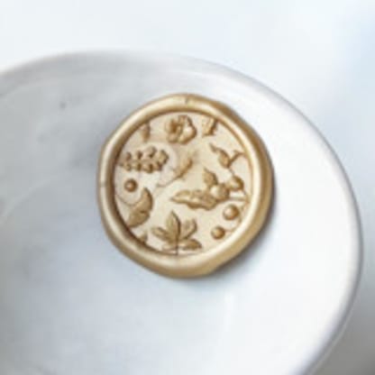 Fall Foliage Wax Seal, Pack of 10, Customizable Color