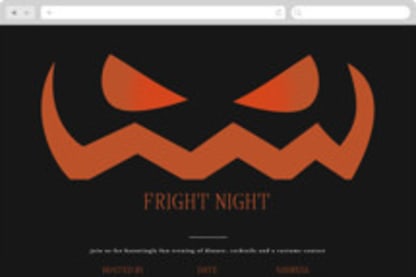 Spooky Jack-o-lantern