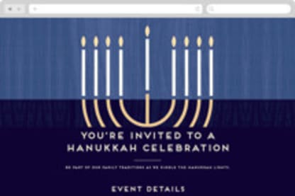 Modern Menorah
