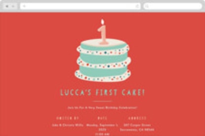 First Cake