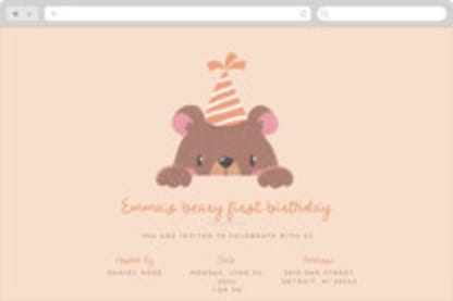 Peeking Bear