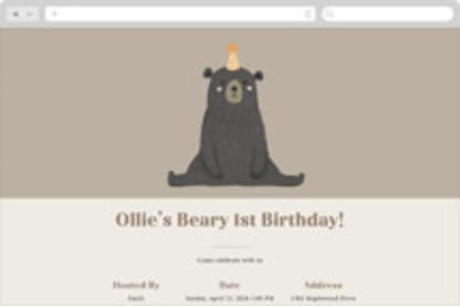 Beary First