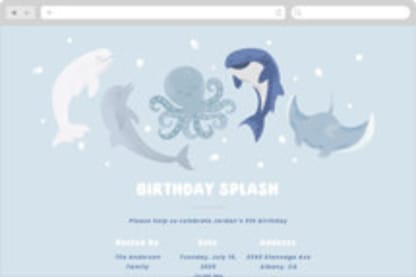 Undersea Birthday