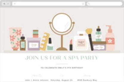 Spa Day Party
