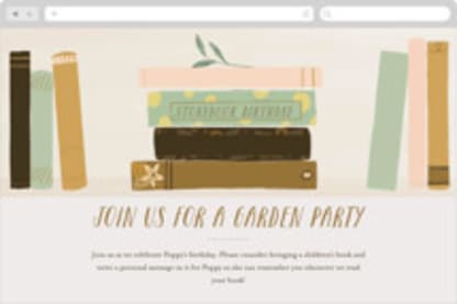 Storybook Birthday