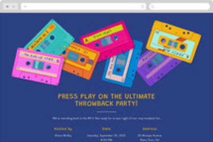 Back to the 80s mixtape