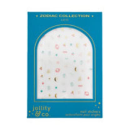 Zodiac Leo Nail Stickers - Set of 1 Sheet, 100 Nail Stickers