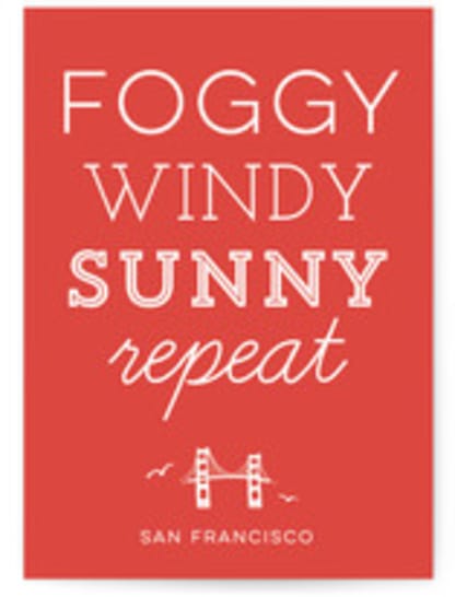 Fog, Wind, Sun