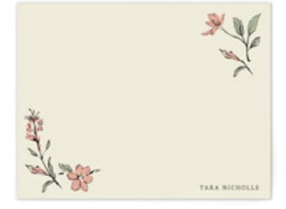 Elegant Floral Stationery