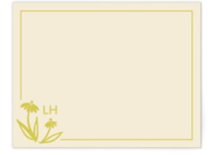 Hand-painted Floral Initials