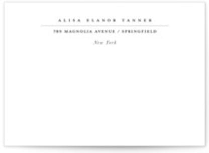 address