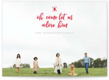 oh come let us adore him