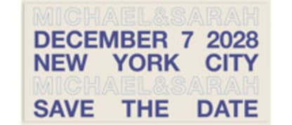 Be There or Be Square - Save The Date