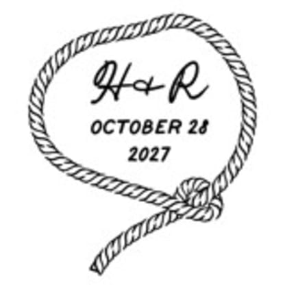 Custom Monogram Cowboy Rope Lasso