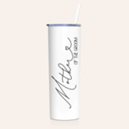 Mother of the Groom Tumbler | White | 20 Ounce