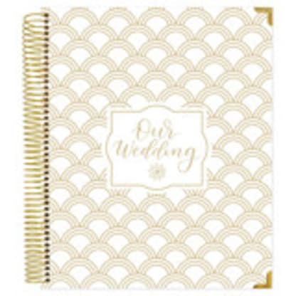Gold Scallops Wedding Planner