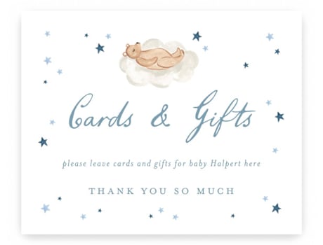Baby Shower Party Signs