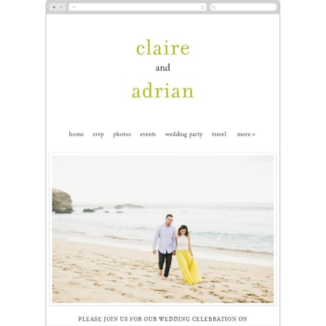Wedding Website