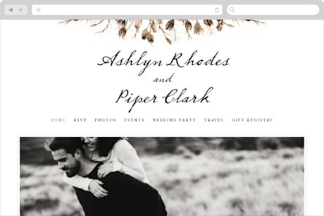 Wedding Website