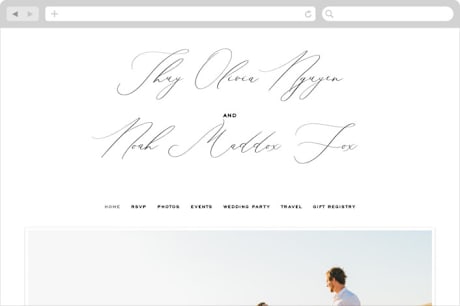 Wedding Website
