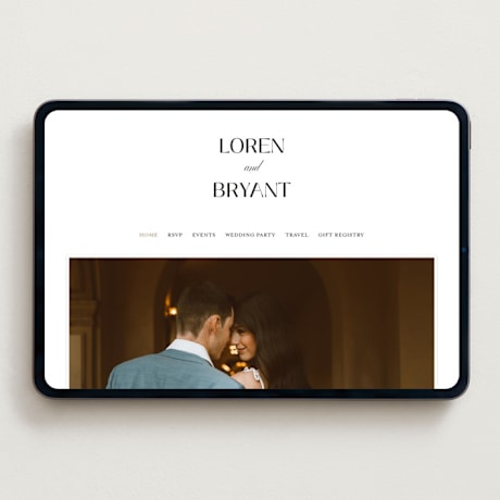 Wedding Website