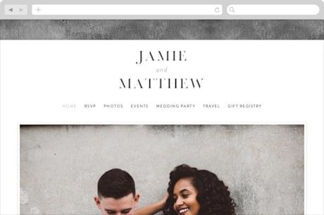 Wedding Website