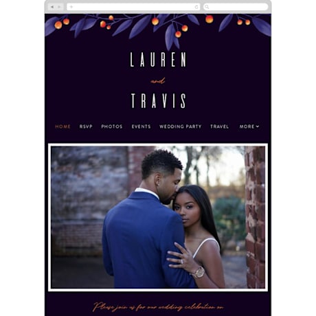Wedding Website
