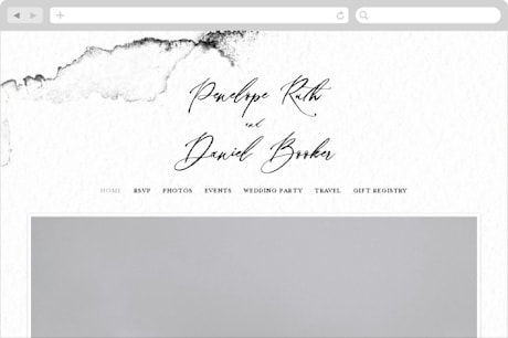 Wedding Website