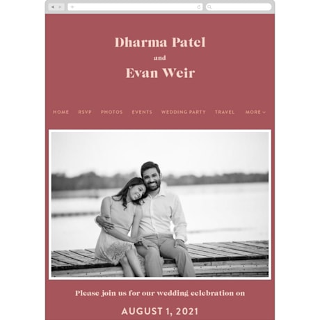 Wedding Website
