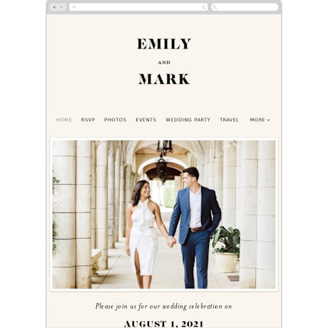 Wedding Website