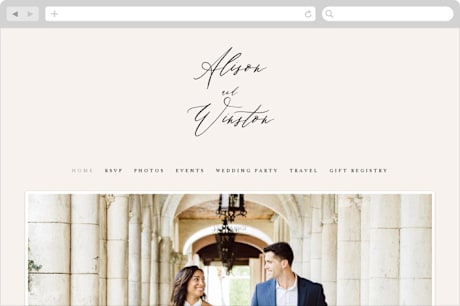 Wedding Website