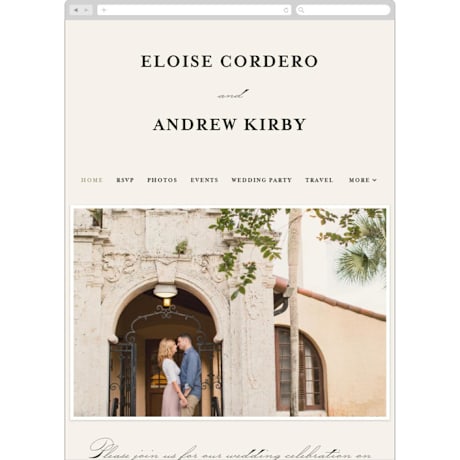 Wedding Website