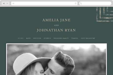 Wedding Website